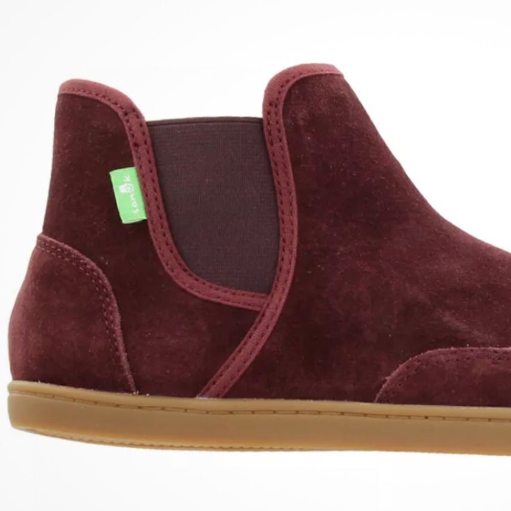 Sanuk Pair O Dice Mid Suede Slip On Womens Sneakers Shoes Casual Size 7